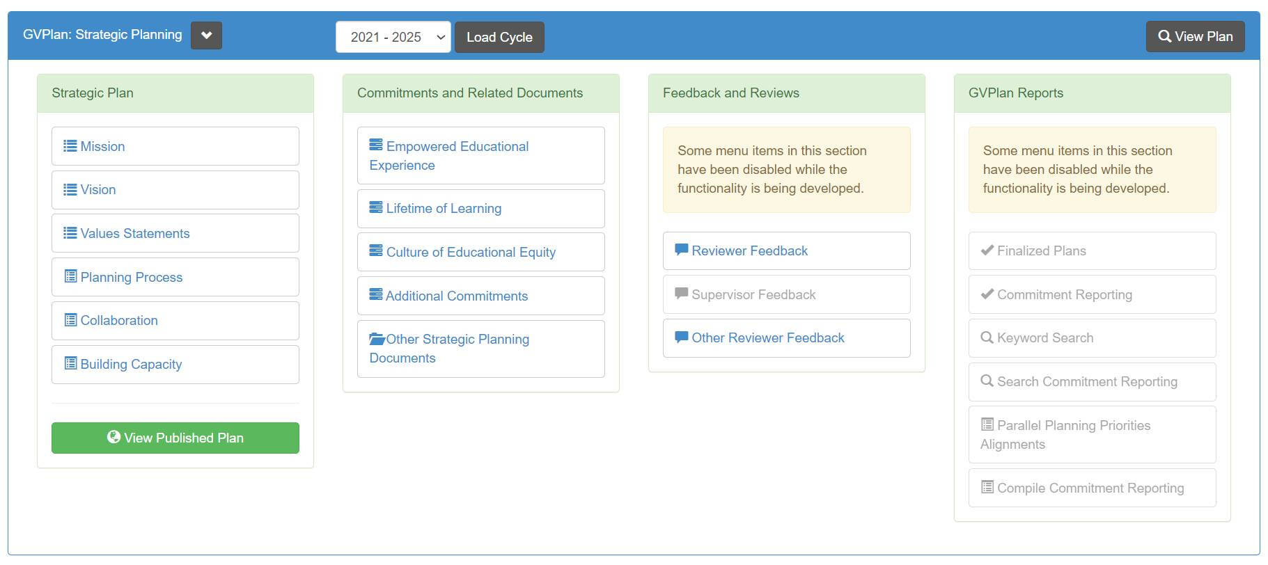 GvPlan on GVAdvance Screenshot
